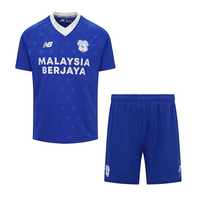 Camiseta Cardiff City 1ª Niño 2022 2023